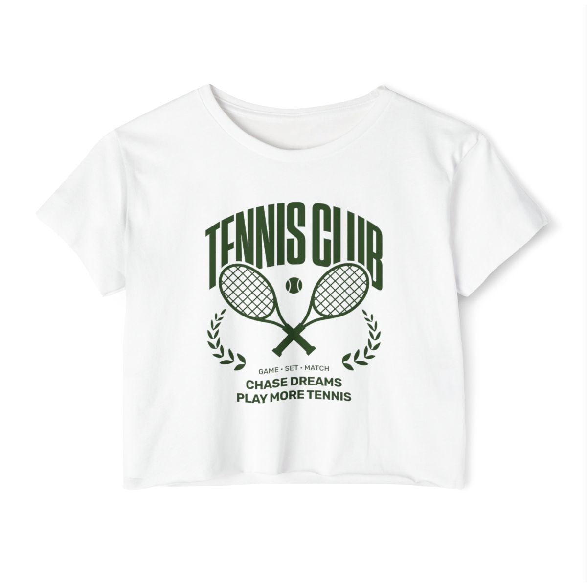 TENNIS CLUB 6 - Tennis Crop Top