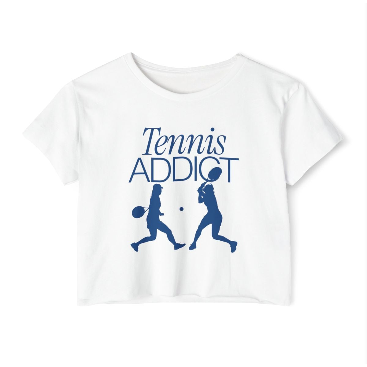 TENNIS ADDICT 3 - Tennis Crop Top