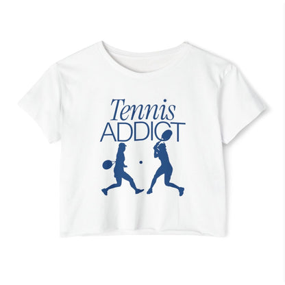 TENNIS ADDICT 3 - Tennis Crop Top