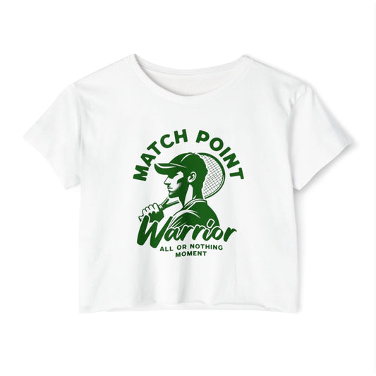 MATCH POINT 5 - Tennis Crop Top
