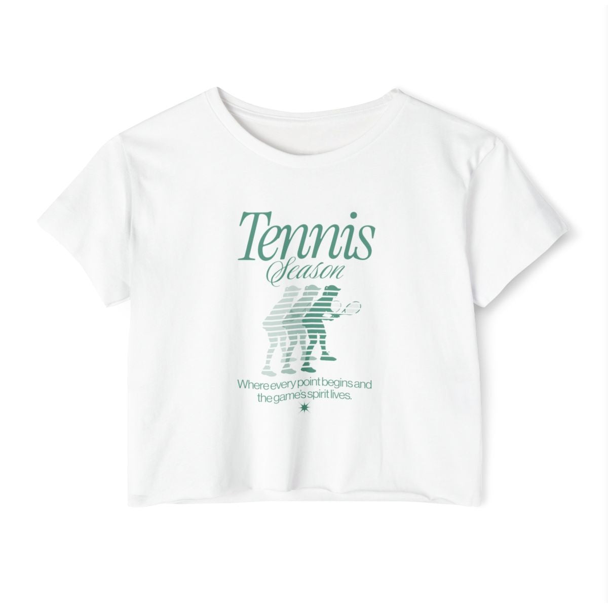TENNIS SEASON 2 - Tennis Crop Top