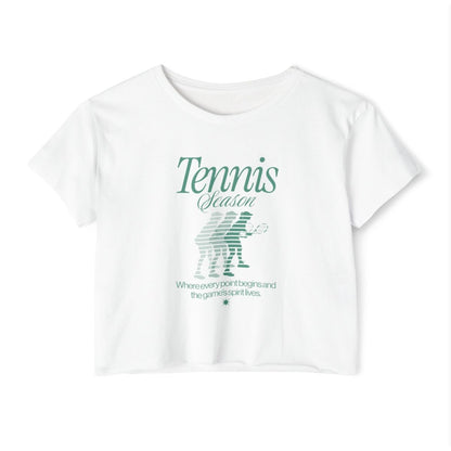 TENNIS SEASON 2 - Tennis Crop Top