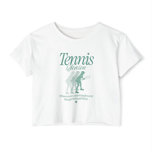 TENNIS SEASON 2 - Tennis Crop Top