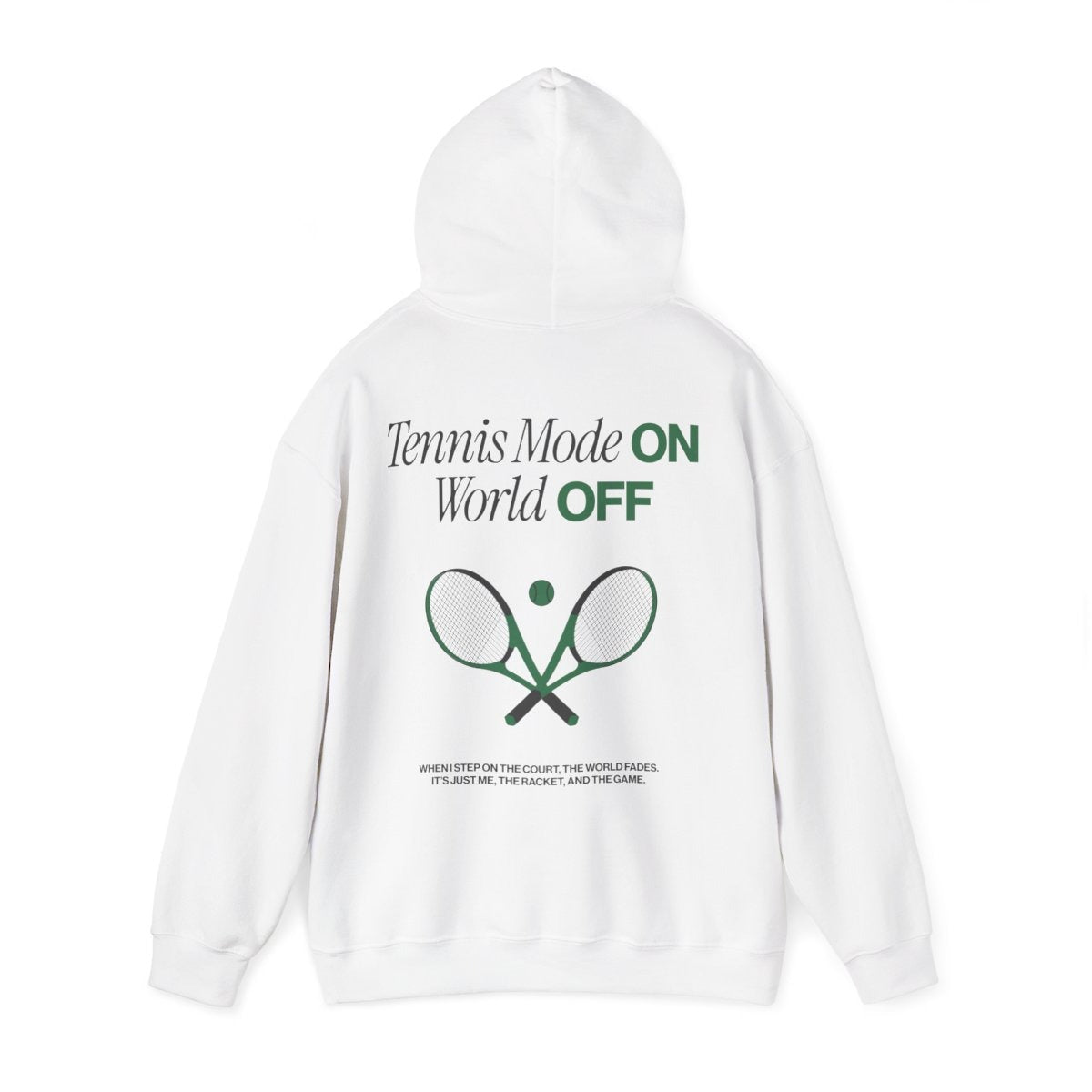 TENNIS MODE 2 - Tennis Hoodie