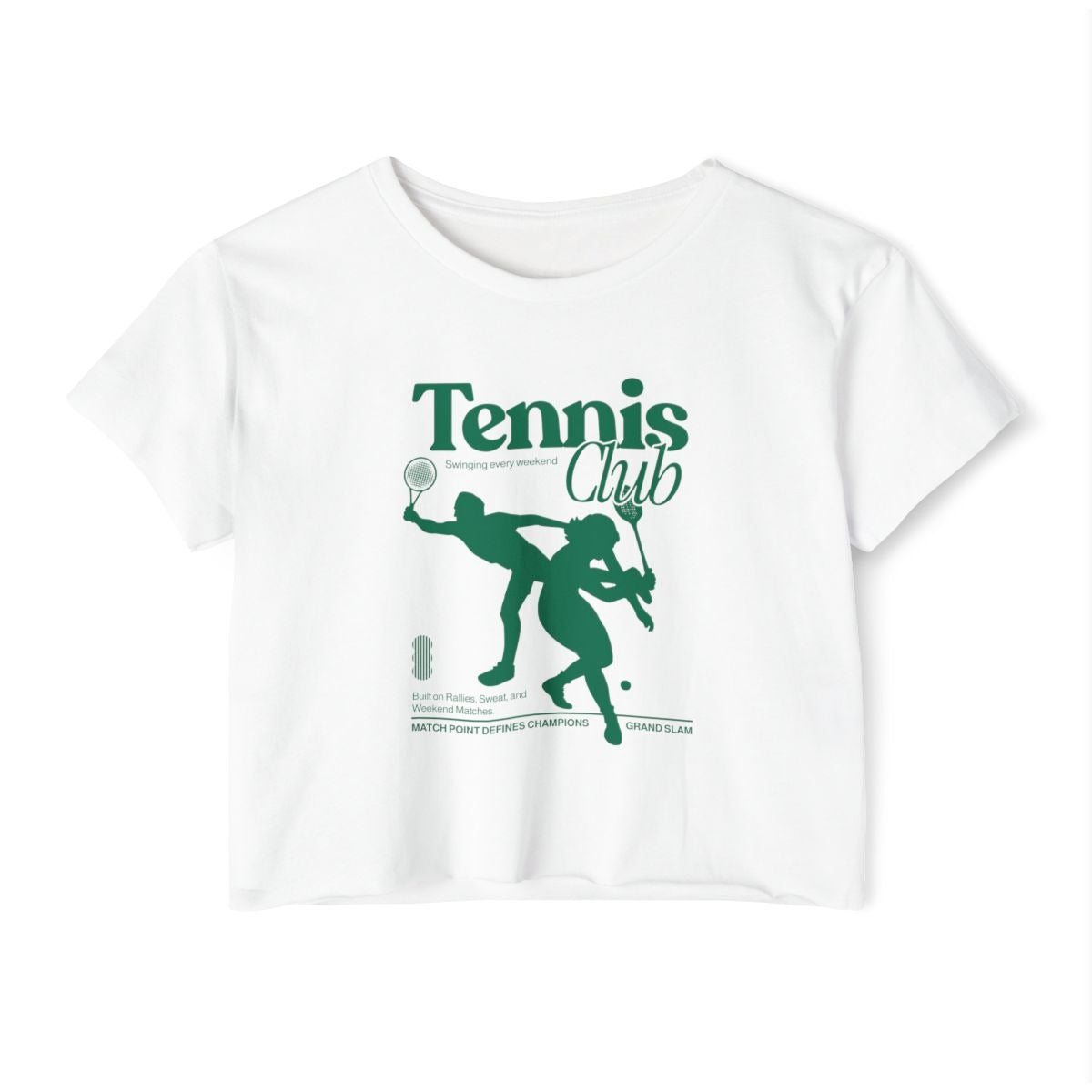 TENNIS CLUB 5 - Tennis Crop Top