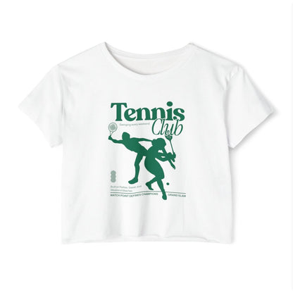 TENNIS CLUB 5 - Tennis Crop Top