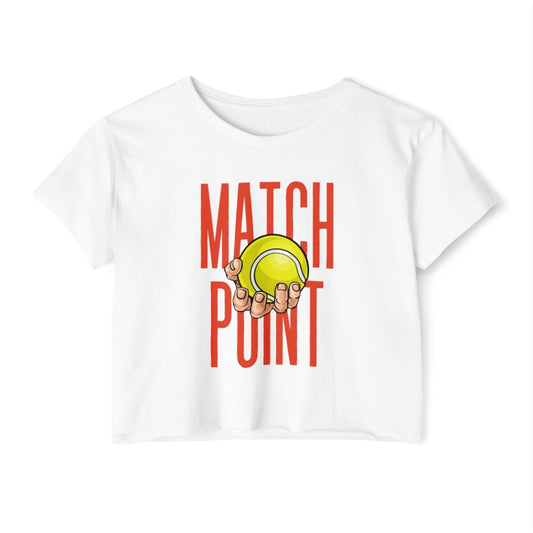 MATCH POINT 4 - Tennis Crop Top