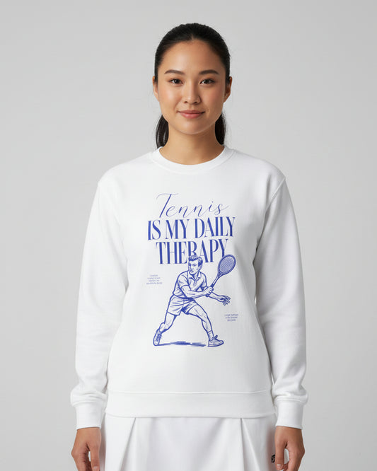 TENNIS THERAPY - Tennis Sweatshirt