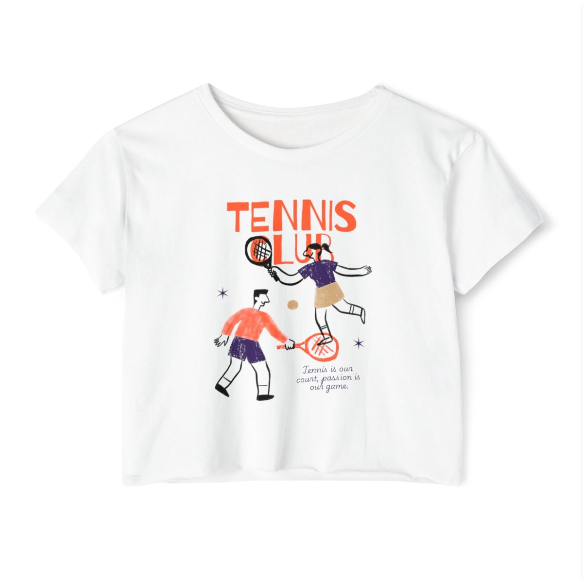 TENNIS CLUB 4 - Tennis Crop Top