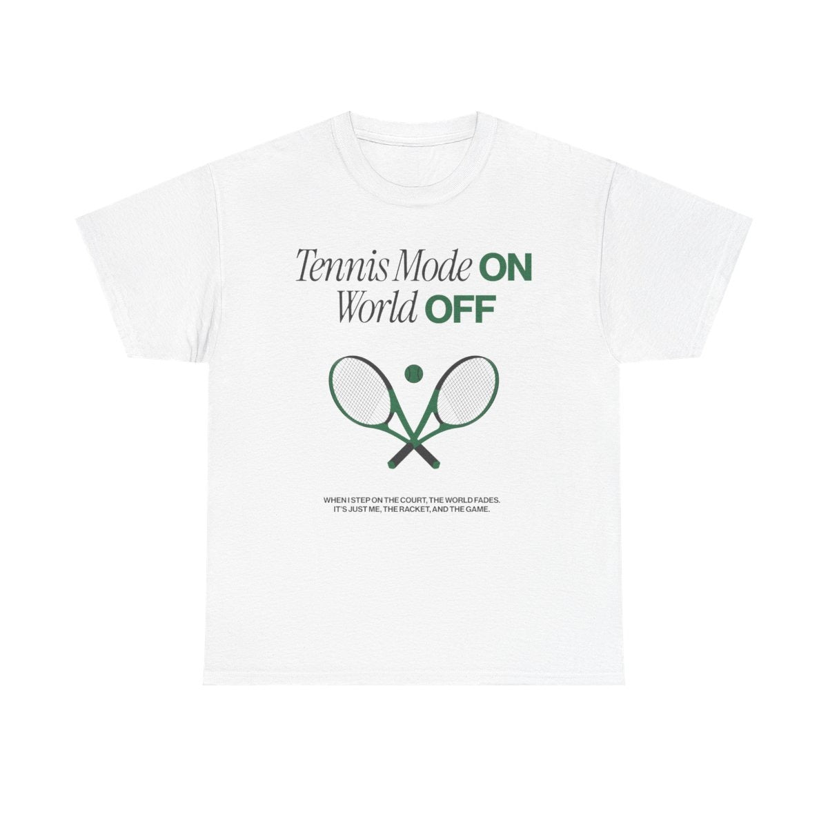 TENNIS MODE 2 - Tennis Basic Tee