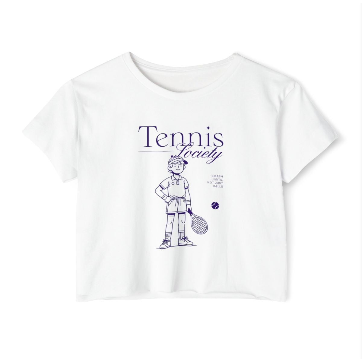 TENNIS SOCIETY - Tennis Crop Top