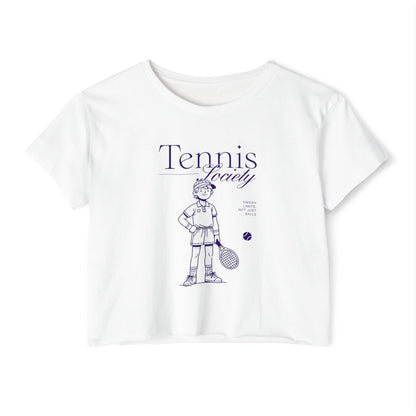 TENNIS SOCIETY - Tennis Crop Top