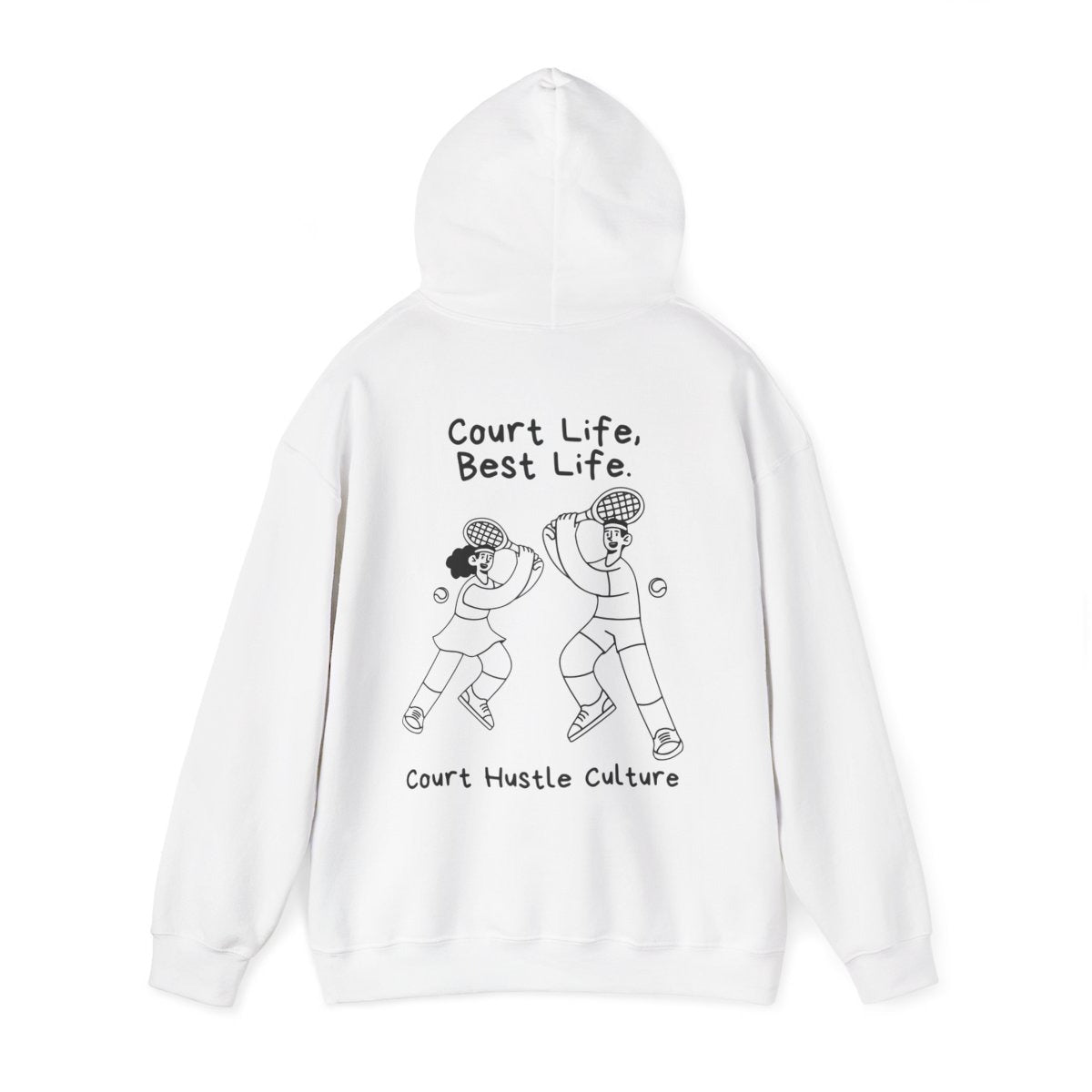 COURT HUSTLE - Tennis Hoodie