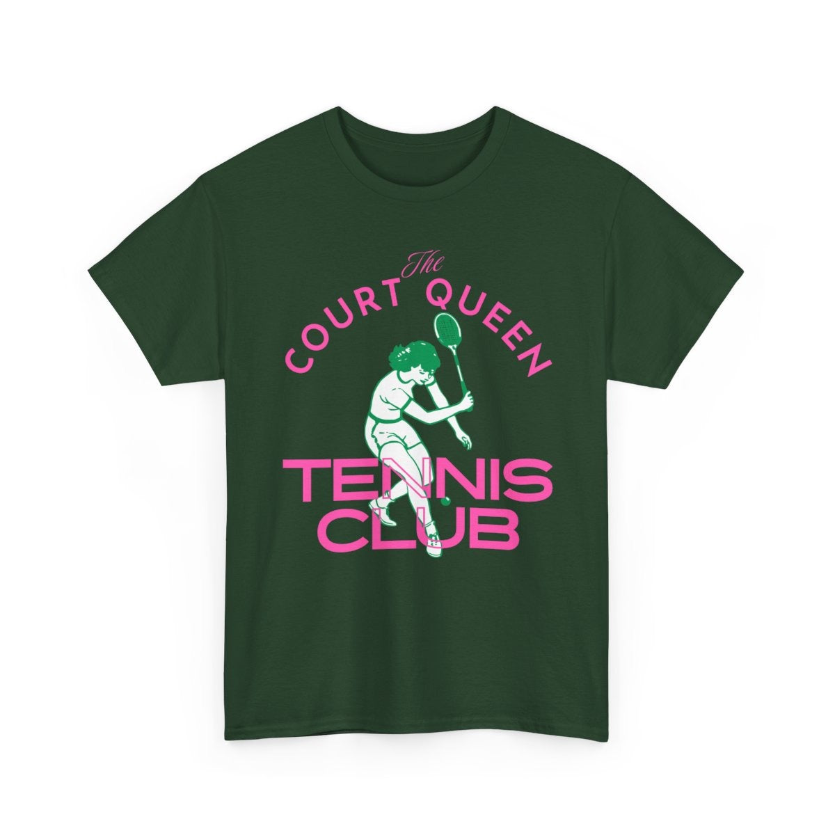 COURT QUEEN 3 - Tennis Basic Tee