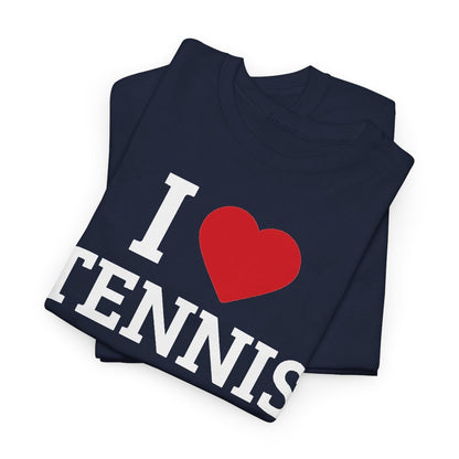 I HEART TENNIS - Tennis (Basic Tee)