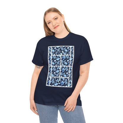 TENNIS FLORAL 2 - Tennis (Basic Tee)