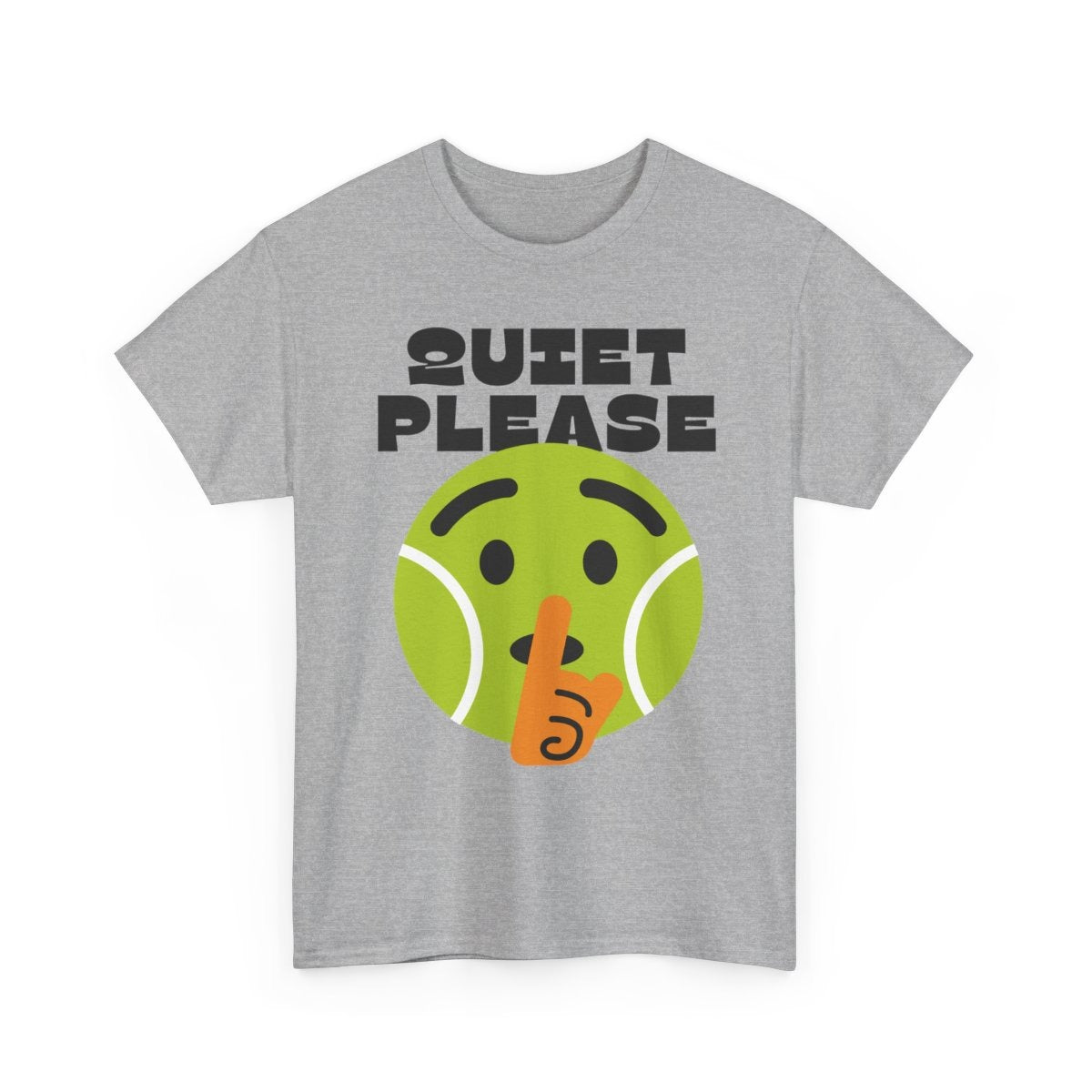 QUIET PLEASE - Tennis (Basic Tee)