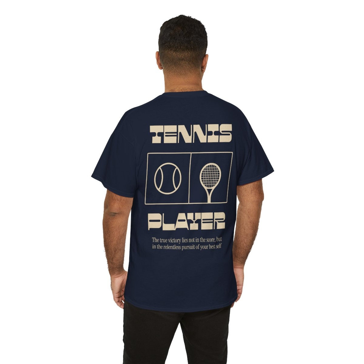 TENNIS PLAYER 4 - Tennis Basic Tee