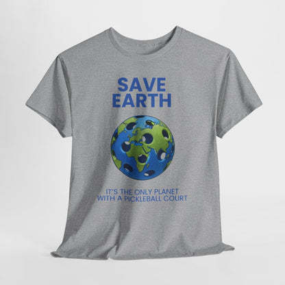 SAVE EARTH - Pickleball (Basic Tee)