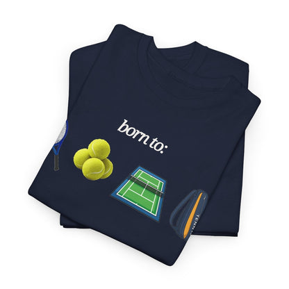 FORCED TO WORK - Tennis (Basic Tee)