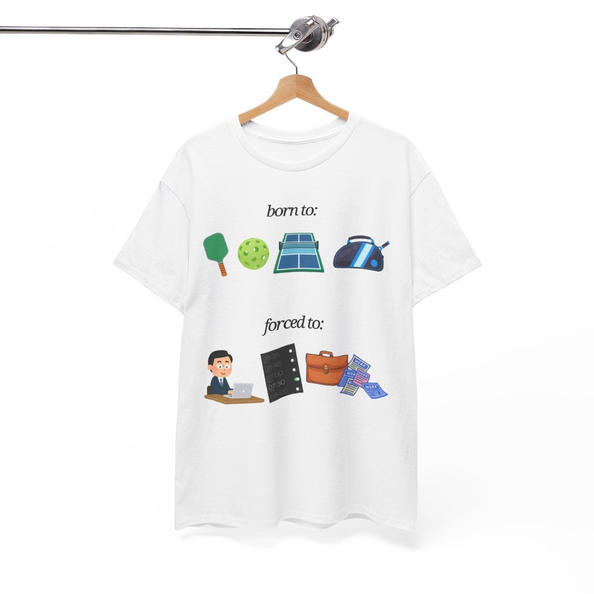 FORCED TO WORK - Pickleball (Dri Fit)