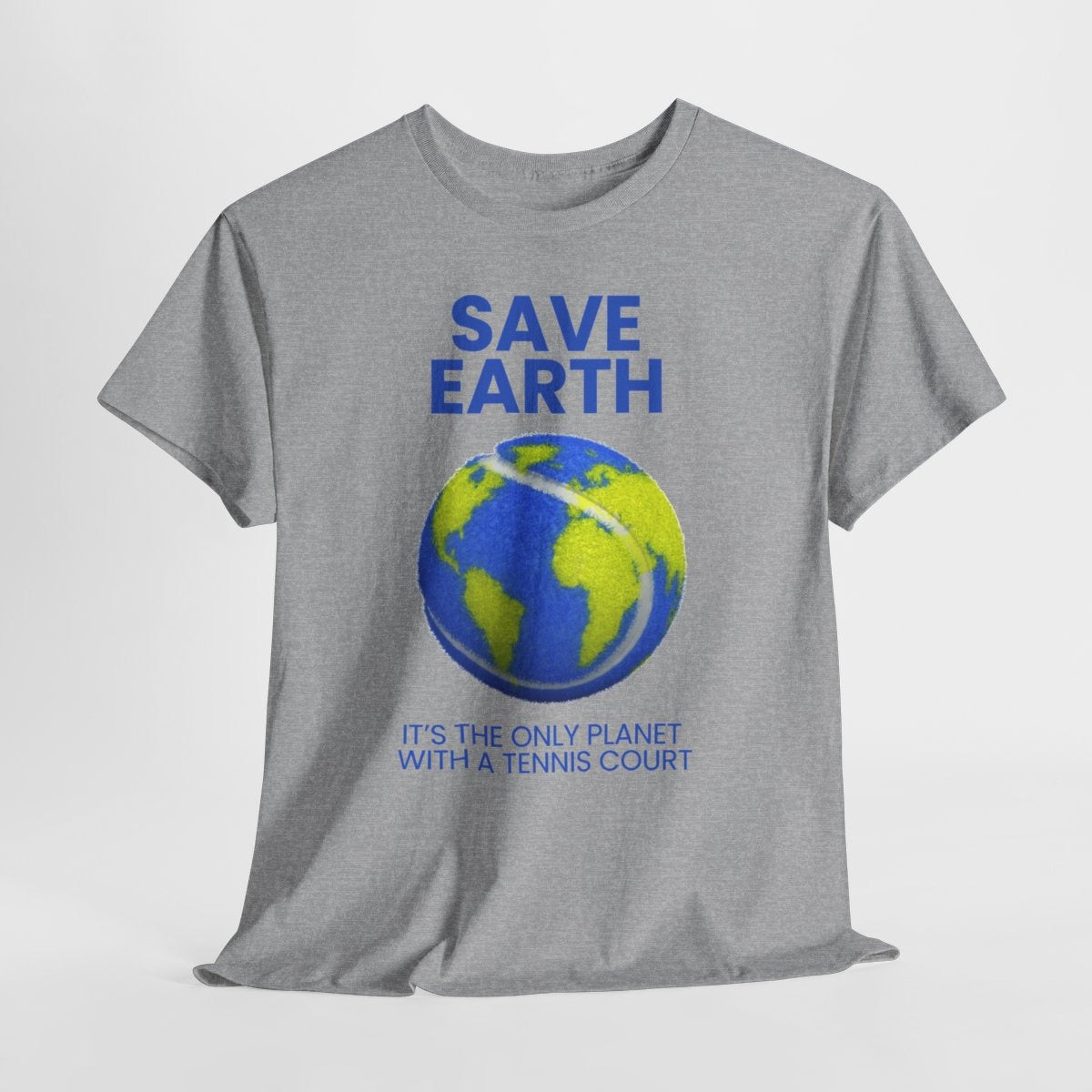 SAVE EARTH - Tennis (Basic Tee)