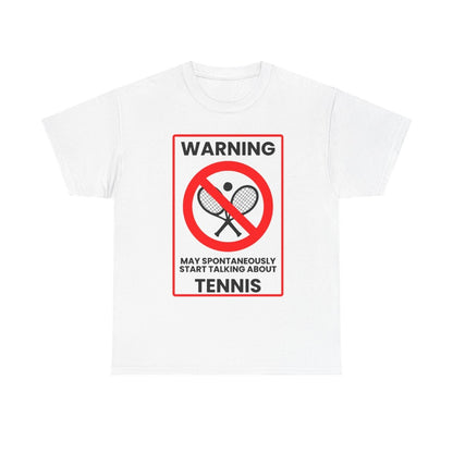 WARNING TENNIS - Tennis (Kids Tee)