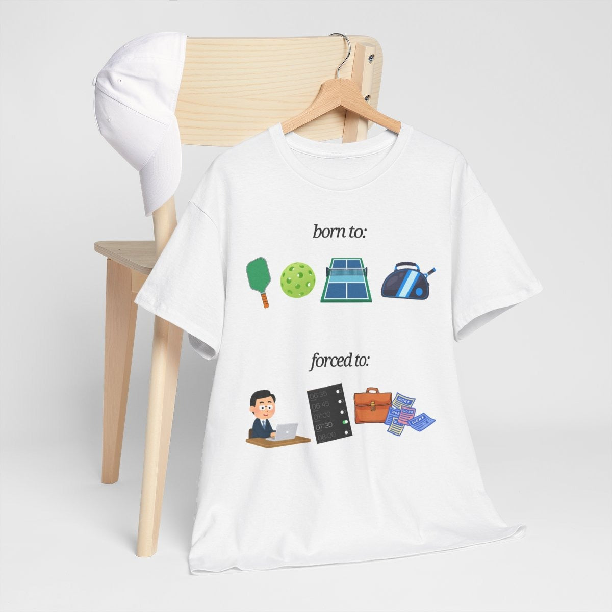 FORCED TO WORK - Pickleball (Kids Tee)