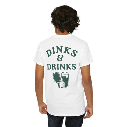 DINKS & DRINKS - Pickleball (Basic Tee)