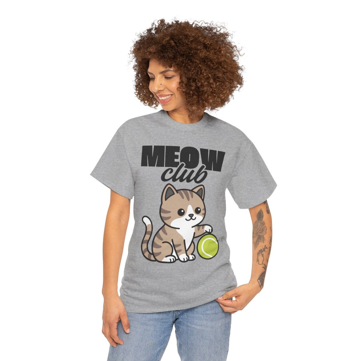 MEOW CLUB - Tennis (Basic Tee)