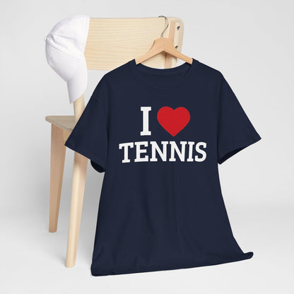 I HEART TENNIS - Tennis (Basic Tee)
