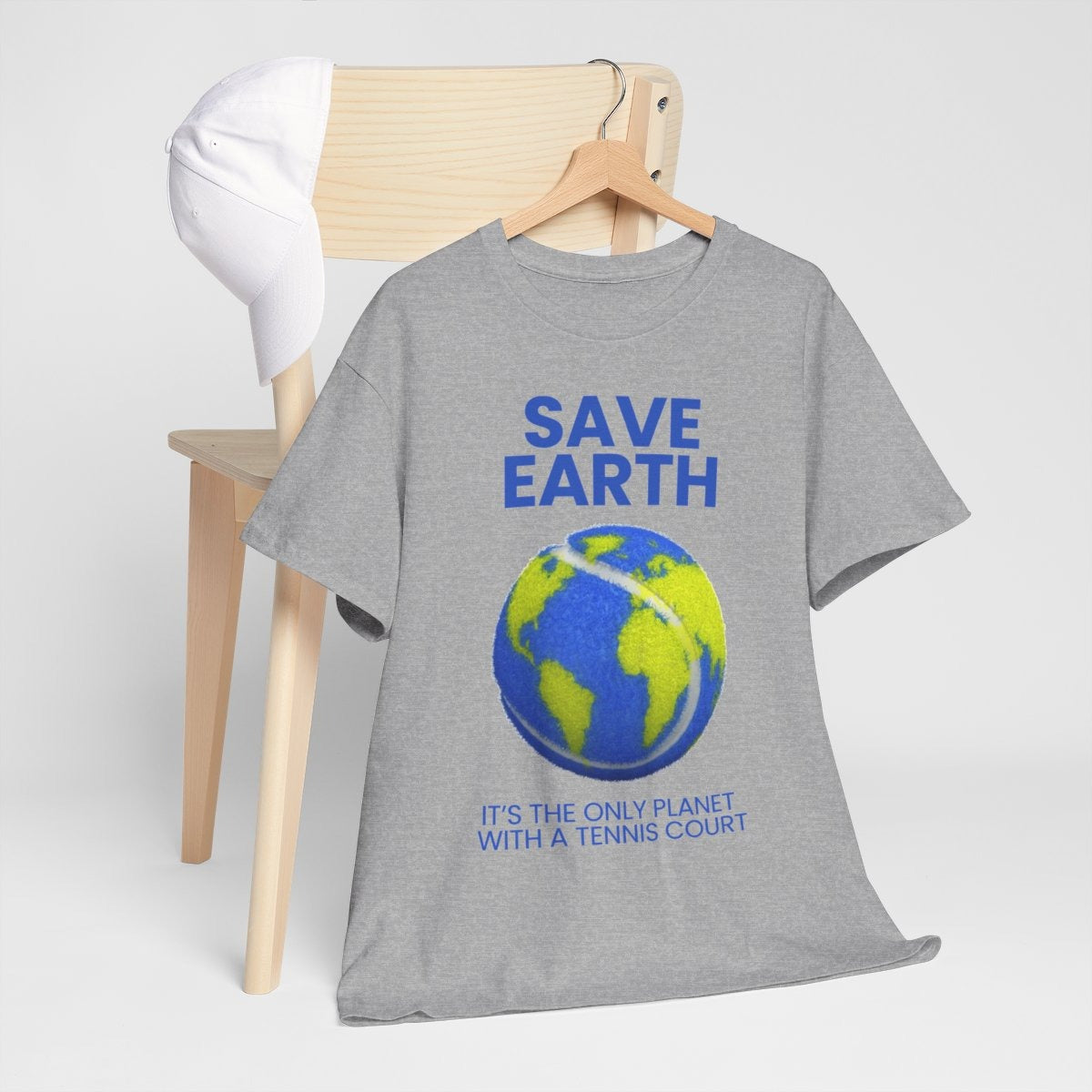 SAVE EARTH - Tennis (Basic Tee)
