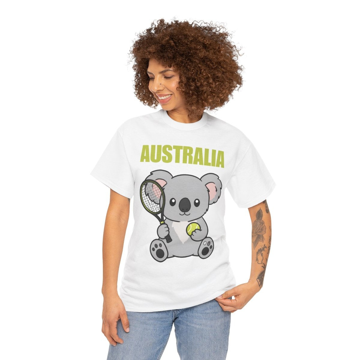 AUSTRALIA - Tennis (Basic Tee)