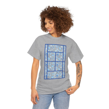 TENNIS FLORAL 2 - Tennis (Basic Tee)