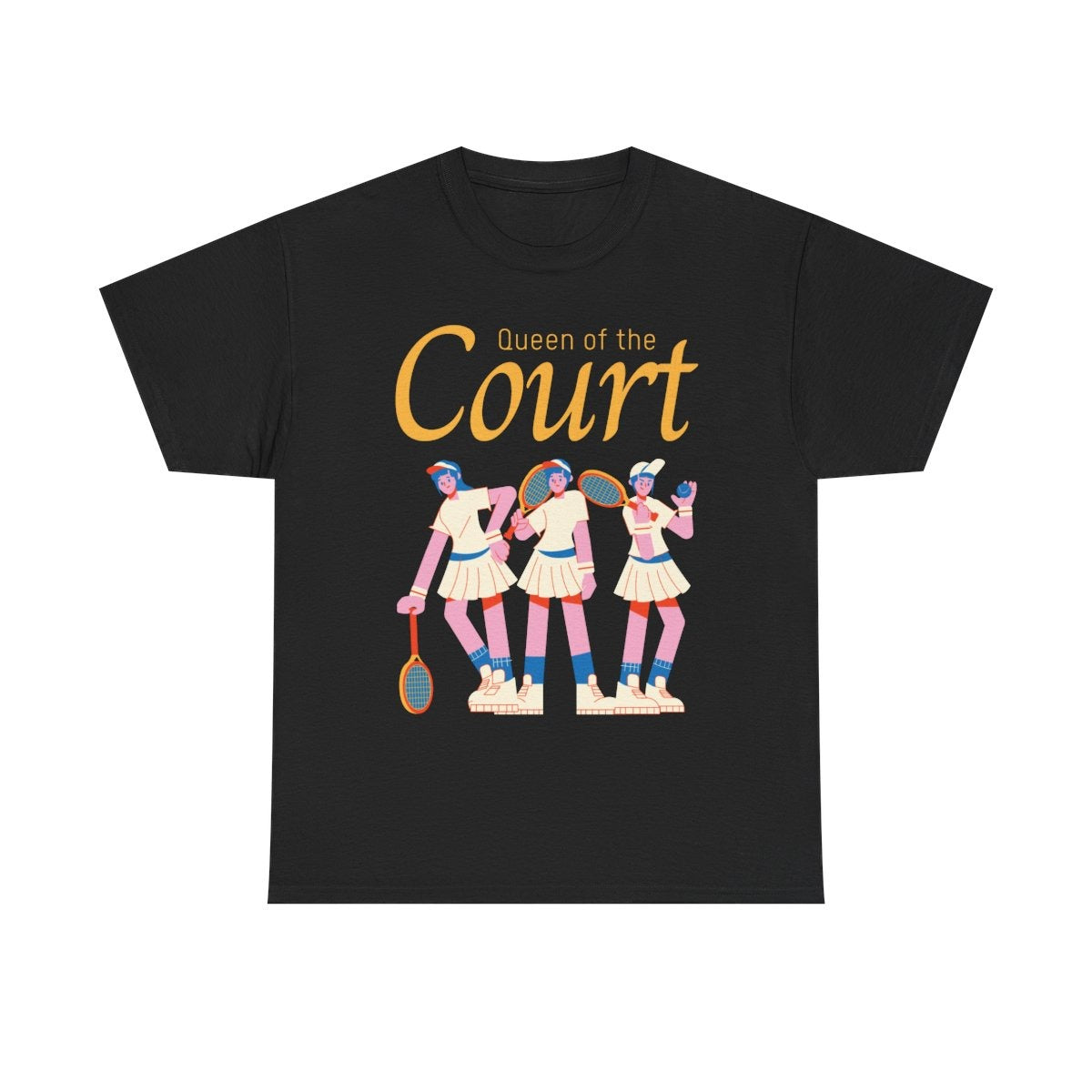 COURT QUEEN 1 - Tennis Basic Tee