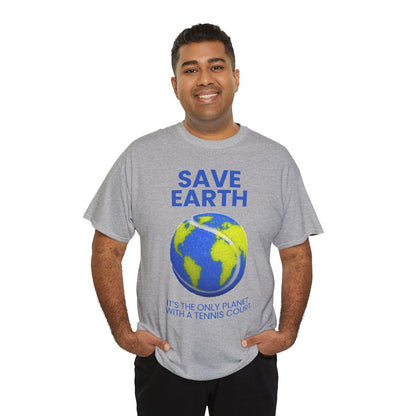 SAVE EARTH - Tennis (Basic Tee)