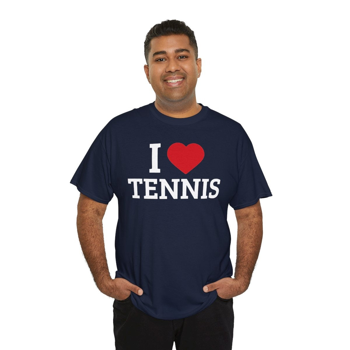 I HEART TENNIS - Tennis (Basic Tee)