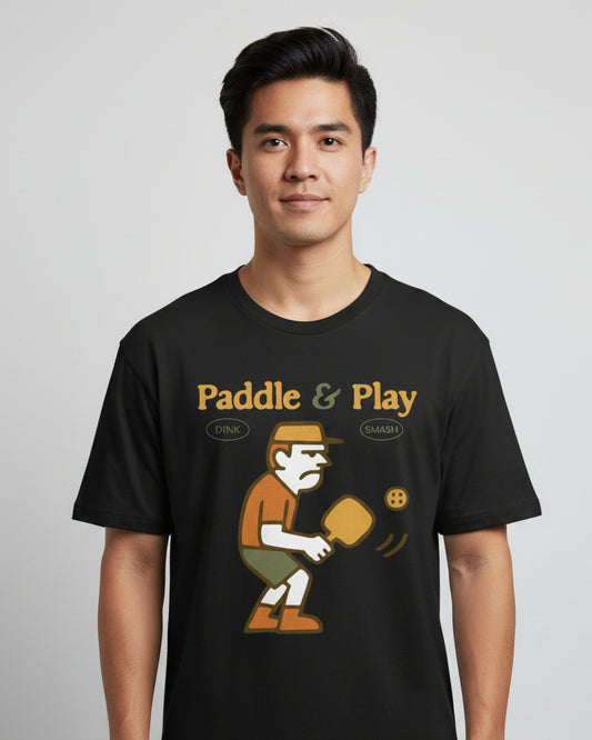 PADDLE & PLAY - Pickleball (Basic Tee)