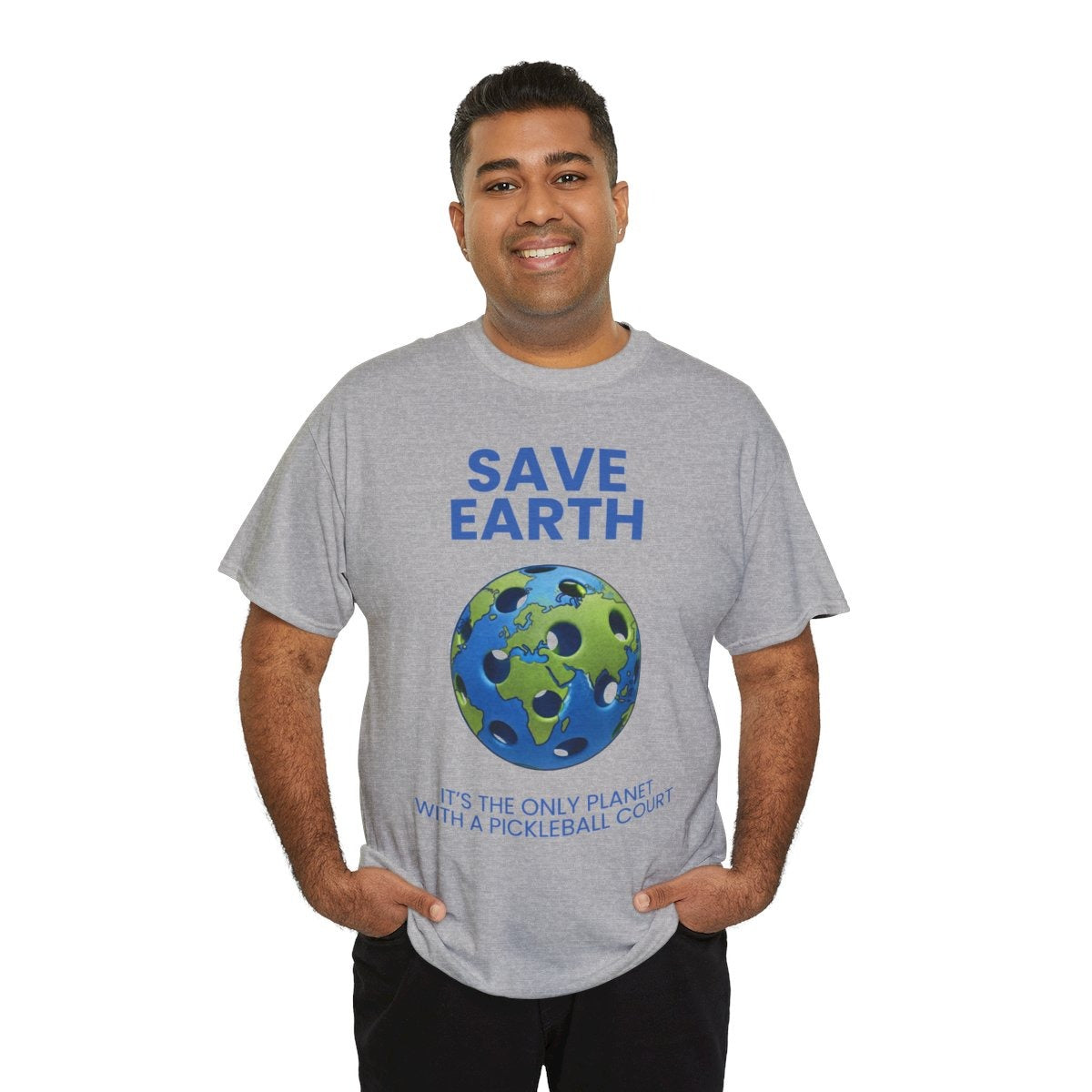 SAVE EARTH - Pickleball (Basic Tee)