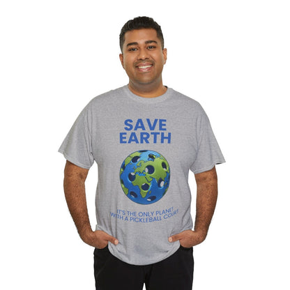 SAVE EARTH - Pickleball (Basic Tee)
