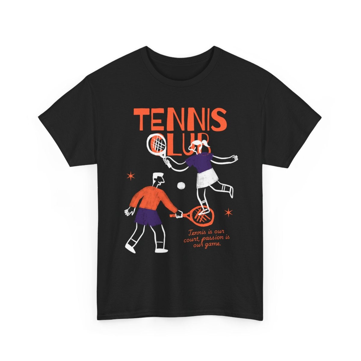TENNIS CLUB 4 - Tennis Basic Tee