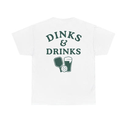 DINKS & DRINKS - Pickleball (Basic Tee)