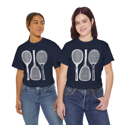 RETRO RACQUET - Tennis (Basic Tee)