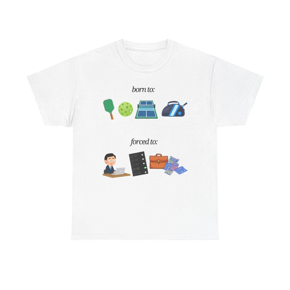 FORCED TO WORK - Pickleball (Dri Fit)