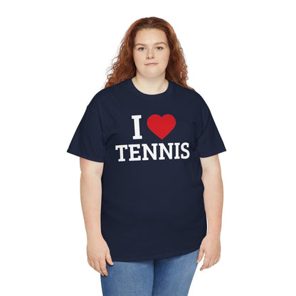 I HEART TENNIS - Tennis (Basic Tee)