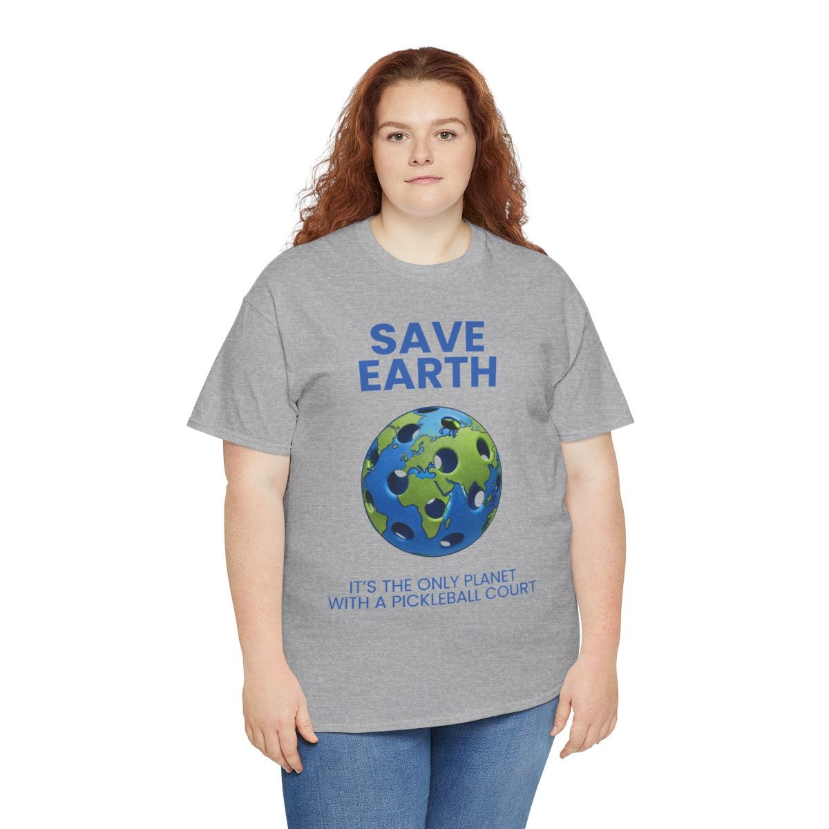 SAVE EARTH - Pickleball (Basic Tee)