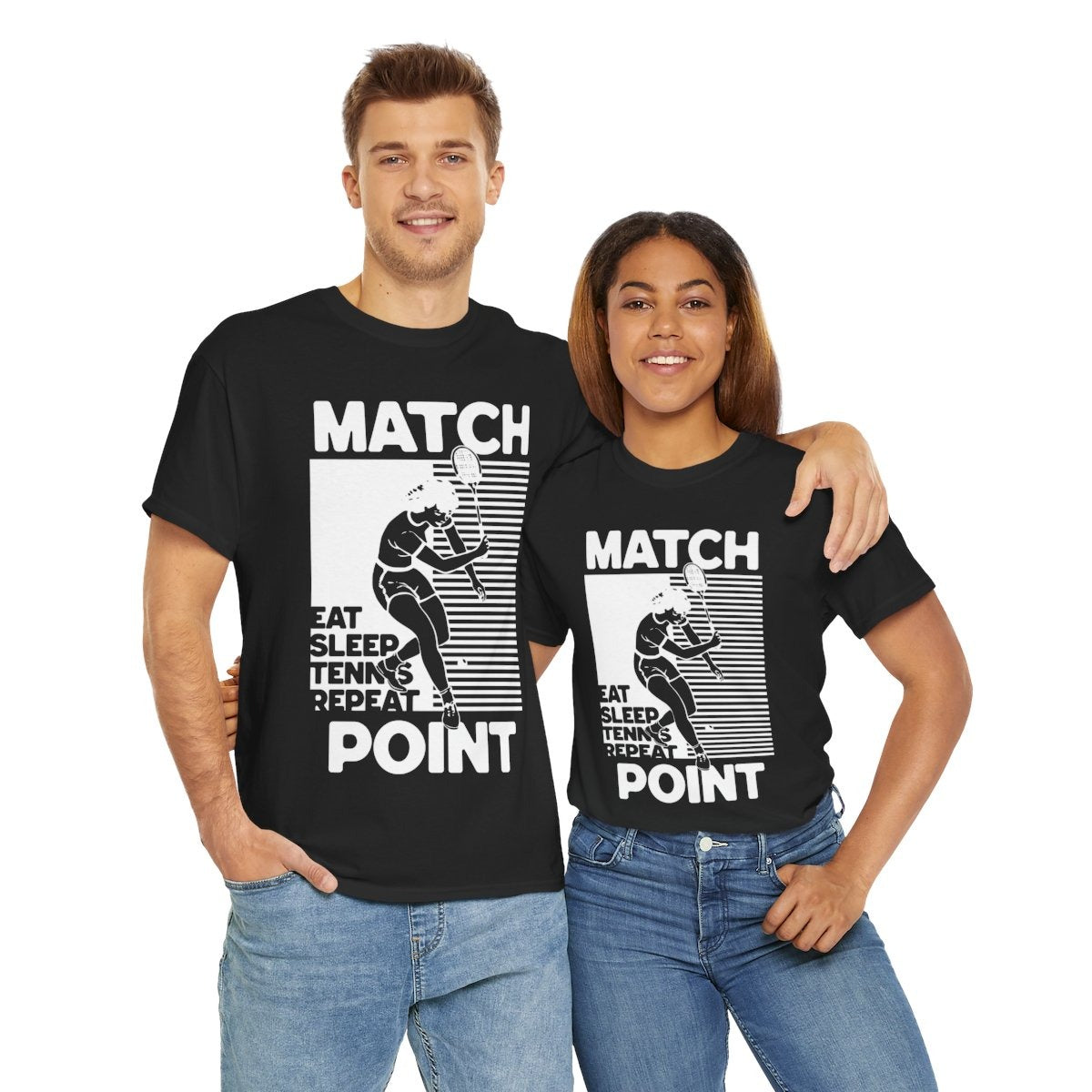 MATCH POINT 6 - Tennis Basic Tee