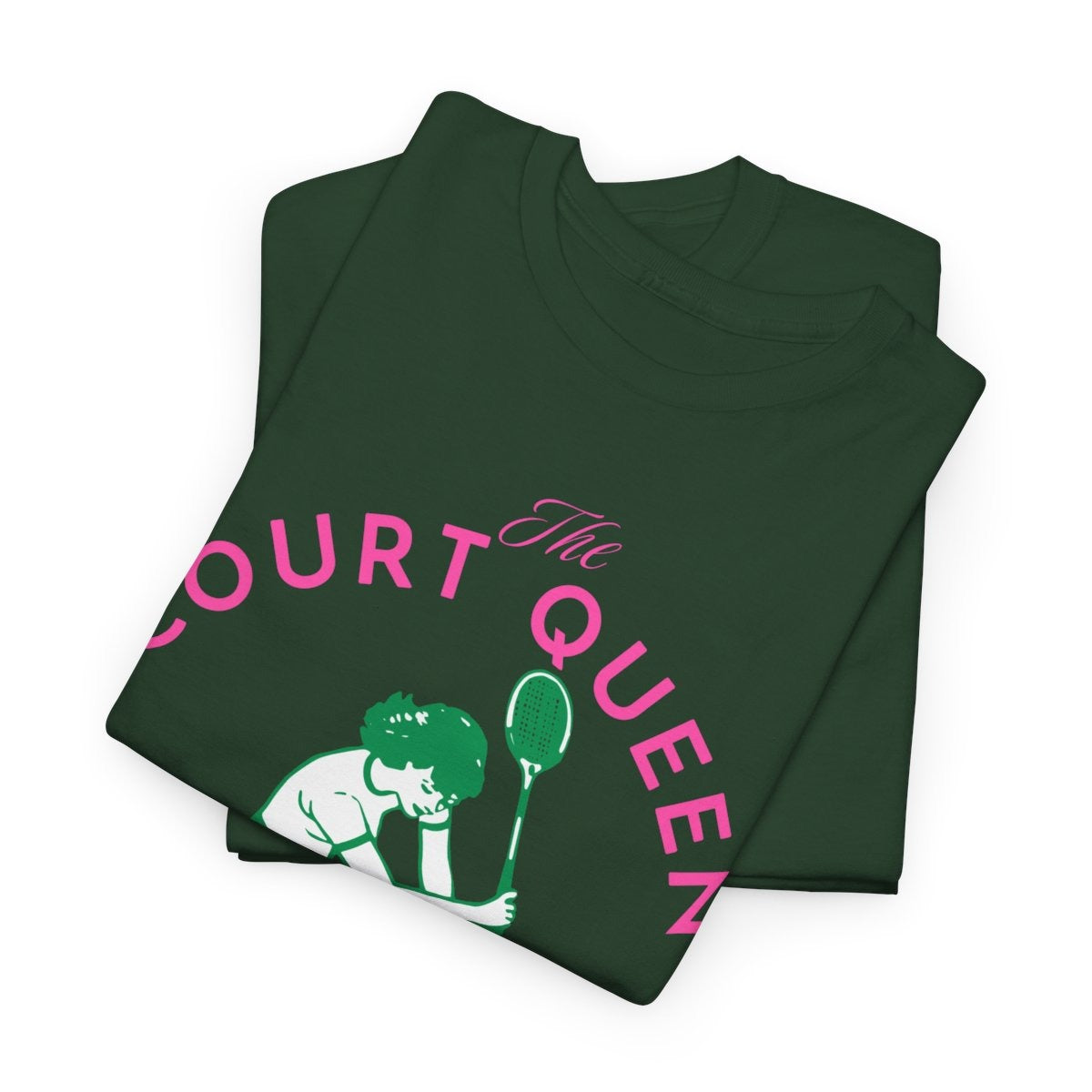 COURT QUEEN 3 - Tennis Basic Tee