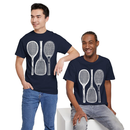 RETRO RACQUET - Tennis (Basic Tee)
