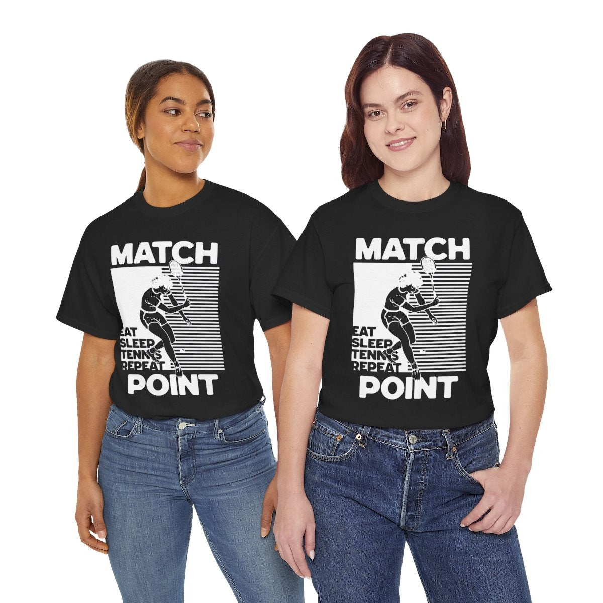 MATCH POINT 6 - Tennis Basic Tee